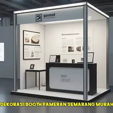 dekorasi booth pameran semarang murah